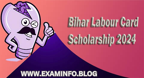 Bihar Labour Card Scholarship 2024